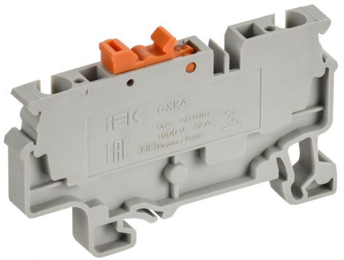 Клемма пружинная с ножевым размыкателем CXK4 ARMAFIX IEK AF-CT45-04-K03-004 фото 2