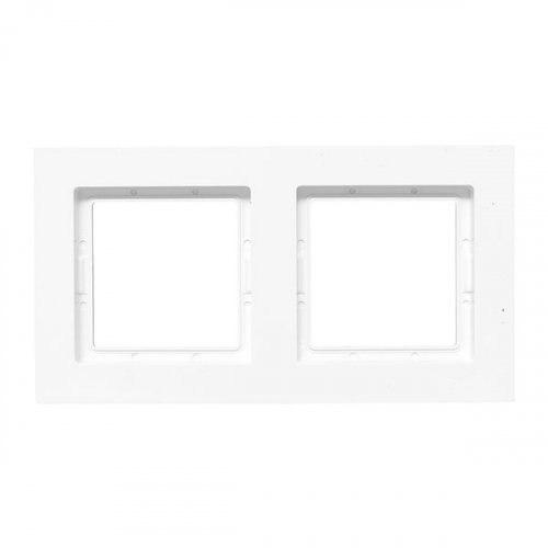 Рамка 2-м Эпика IP44 пластик бел. EKF UP1-FPW-02-44 фото 2