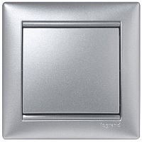 Механизм переключателя проходного 1-кл. СП Valena 16А IP31 250В алюм. Leg 770205