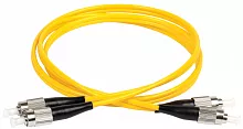 Патч-корд оптический коммутационный соединительный для одномодового кабеля (SM); 9/125 (OS2); FC/UPC-FC/UPC (Duplex) (дл.70м) ITK FPC09-FCU-FCU-C2L-70M