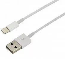 Кабель USB для iPhone 5/IPad 4/ipod 5 бел. Rexant 18-1121