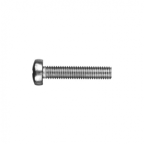 Винт М6x10 с полукруглой головкой DIN 7985 INOX (уп.200шт) EKF wm6x10-INOX