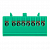 Шина нулевая PE 6х9 8 отверстий зеленый изолированный корпус на DIN-рейку латунь PROxima EKF sn0-63-8-ig