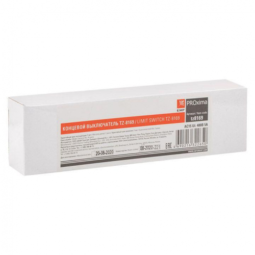 Выключатель концевой TZ-8169 PROxima EKF tz8169 фото 6