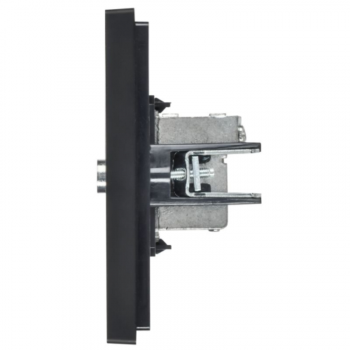 Розетка TV проходная FORTE&PIANO FP129 черн. IEK FP-A10-P-K02 фото 4