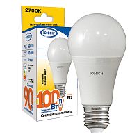 Лампа светодиодная ILED-SMD2835-A60-11-990-220-2.7-E27 IONICH 1614