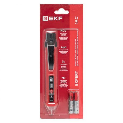 Детектор напряжения бесконтактный 1AC Expert EKF ln-180701-1ac фото 9