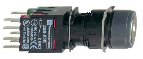 Переключатель 16мм 2 поз. с ключом SchE XB6AGC5B