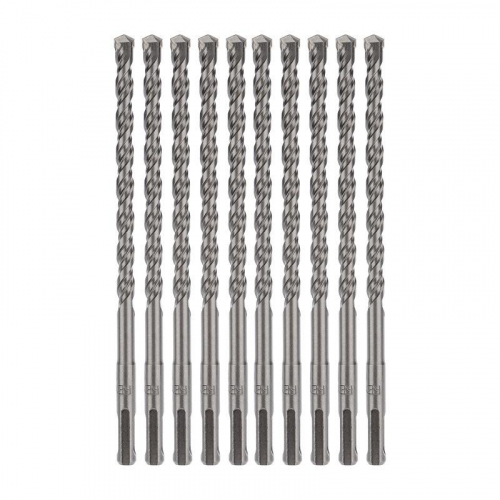 Бур по бетону 8x160мм SDS PLUS (уп.10шт) Kranz KR-91-0012-4 фото 3