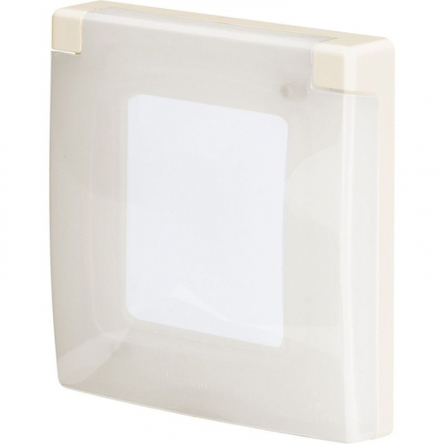 Рамка 1-м Inspiria IP44 с крышкой сл. кость IEK 673921 фото 2