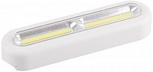 Светильник-кнопка светодиодный FN1210 178х42х25мм 1LED 3хAAA (в комплект не входят) бел. FERON 23381