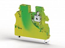 Клеммник на DIN-рейку 4кв.мм (земля) AVK4 TRD Klemsan 334180