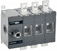 Выключатель-разъединитель ВРК без рукоятки 3P 315А MASTER IEK MI-VR10-3-0315-R