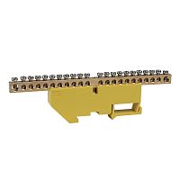 Шина нулевая с изолятором OptiKit BB-D-PE-DIN-22-6х9 желт. КЭАЗ 277849