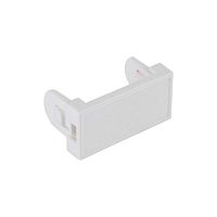 Заглушка 22.5х45мм на 1мод. бел. Datarex DR-513410