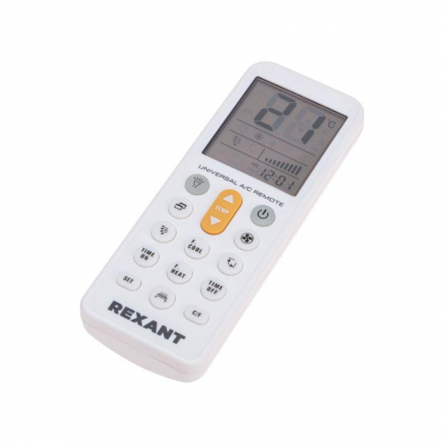 Пульт универсальный для кондиционеров (RX-102AII) Rexant 38-0105 фото 3