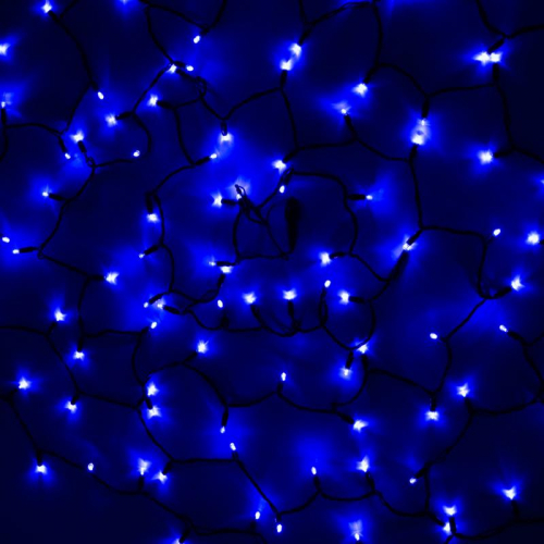 Гирлянда "Нить" 120 LED уличная 12м соед. до 10шт син. SHLights 4690601041968 фото 7