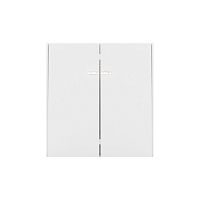 Выключатель 2-кл. СП STRONG MIELE 10А с подсветкой жемчуг Kranz KR-78-0714-4