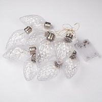 Гирлянда светодиодная "Ягоды" LDM50WW-BO-BS 1.5м 50LED тепл. бел. 0.6Вт IP20 элементы питания 3хAA SHLights 4690601047441