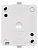 Кнопка звонковая с полем для надписи IP54 6A серая "Вуокса" TDM