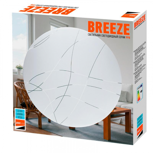 Светильник светодиодный декоративный PPB Breeze 22Вт 6500К IP20 d330х60 настенно-потолочный бытовой JazzWay 5027817 фото 7