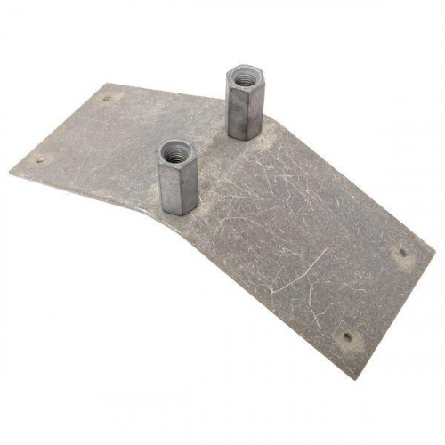 Крепление молниеприемника d16 на конек угол 130град. HZ EKF lp-04003-sp фото 4