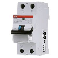 DS201 C25 AC30 Автоматический выключатель дифференциального тока 2CSR255040R1254