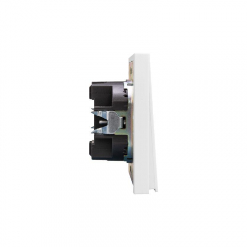 Выключатель 1-кл. СП STRONG MIELE 10А жемчуж. Kranz KR-78-0705-4 фото 4