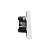 Выключатель 1-кл. СП STRONG MIELE 10А жемчуж. Kranz KR-78-0705-4