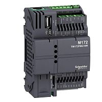Контроллер ПЛК М172 без дисплея 18 I/O Eth 2 RS485 SchE TM172PBG18R