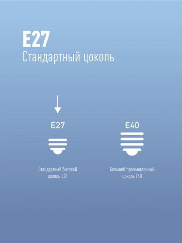 Лампа светодиодная HВтLED 40Вт 220В E27 4500К Космос LksmHWLED40WE2745 фото 4