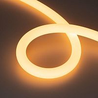 Лента светодиодная MOONLIGHT-SIDE-A336-D25mm 24V Warm 2300К 360deg 14.4Вт/м IP65 2835 wire x1 боков. вывод кабеля герметичная (уп.5м) Arlight 038750