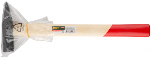 Молоток кованый 300г деревянная ручка FIT 44203 фото 3
