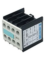 Блок-контакт 3RH1911-1FA40 4п 4НО IP20 для контакторов типоразмера S00 фронтальный винтовые клеммы Электротехник ET014822