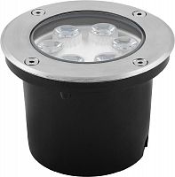 Светильник SP4112 6Вт IP67 120хH90мм 6LED внутр. d104мм тротуарный зел. FERON 32112