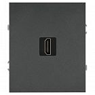 Розетка HDMI СП Arktik 16А IP20 250В графит Эра Б0070509