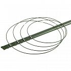 Поддержка для цветов 4 кольца 90см (60/180) Green Apple Б0008278