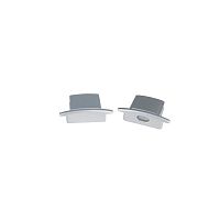 Набор аксессуаров UFE-N11 SILVER B POLYBAG для алюм. профиля заглушки 4шт пластик серебр. Uniel UL-00004059