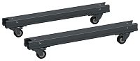 Комплект роликов для шкафа шир. 800мм черн. LINEA S ITK LS-SRS05-800