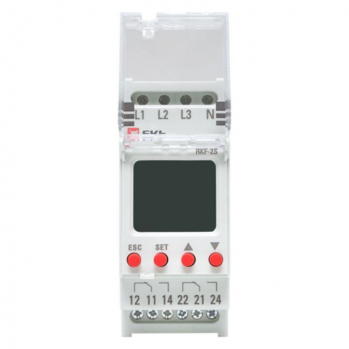 Реле контроля фаз с LCD дисплеем RKF-2S (с нейтралью) EKF rkf-2s фото 11