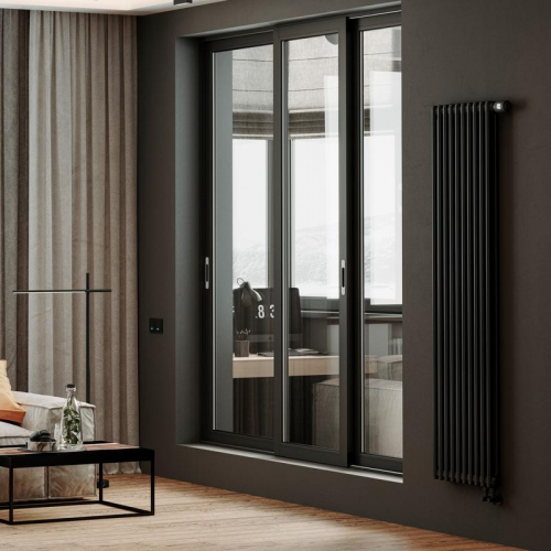 Радиатор дизайн Insignia VC2180 14 секц. RAL9005m Royal Thermo НС-1701198 фото 4