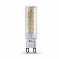 Лампа светодиодная LED6-G9/830/G9 6Вт капсульная 3000К теплый G9 530лм 220В Camelion 12246