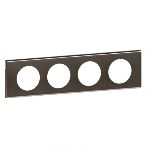 Рамка 4-м Celiane черн. никель Leg 069034 фото 2