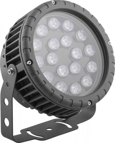 Прожектор светодиодный LL-884 18Вт IP65 85-265В D180хH230 зел. FERON 32236