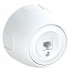 Розетка компьютерная 1-м RJ45 кат.5E Rotondo бел. OneKeyElectro7700886