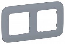 Рамка 2-м СП FLITE РУ-2-А-ФлМ маренго IEK FI-M22-31-20-K35