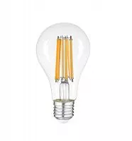 Лампа светодиодная филаментная PLED OMNI 15Вт A65 3000К тепл. бел. E27 230В/50Гц CL JazzWay 5021938