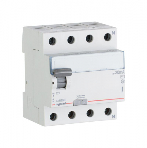 Выключатель дифференциального тока (УЗО) 4п 25А 300мА тип AC TX3 Leg 403042 фото 2