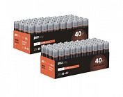 Элемент питания алкалиновый AAA/LR03 Ultra Alkaline Pack-40 (уп.40шт) JazzWay 5057579