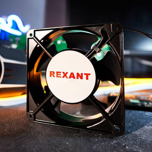 Вентилятор RQA 12038HSL 220VAC Rexant 72-6122 фото 2